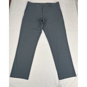 Rhone Commuter Slim Golf Performance Pants Men’s 34x28 Pine Grey Stretch